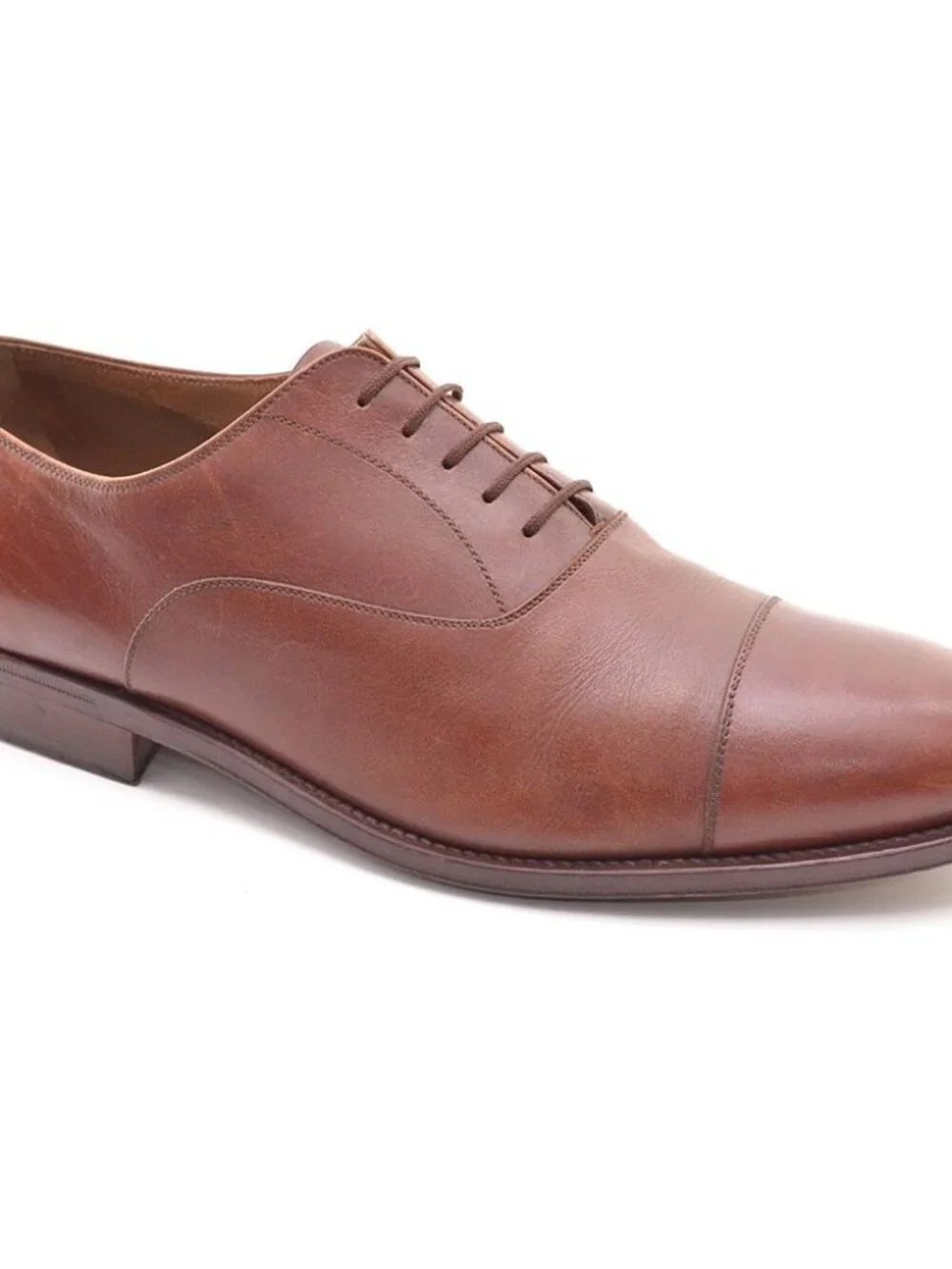 Men Barneys Hand Made Straight Cap Toe Bal Oxfords 10 M